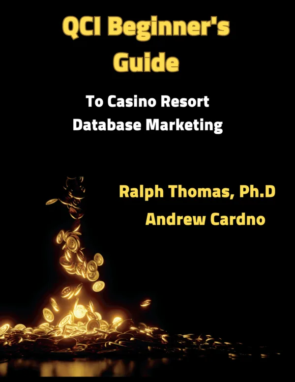 Official cover of QCI Beginner's Guide To Casino Resort Database Marketing (July 2023)